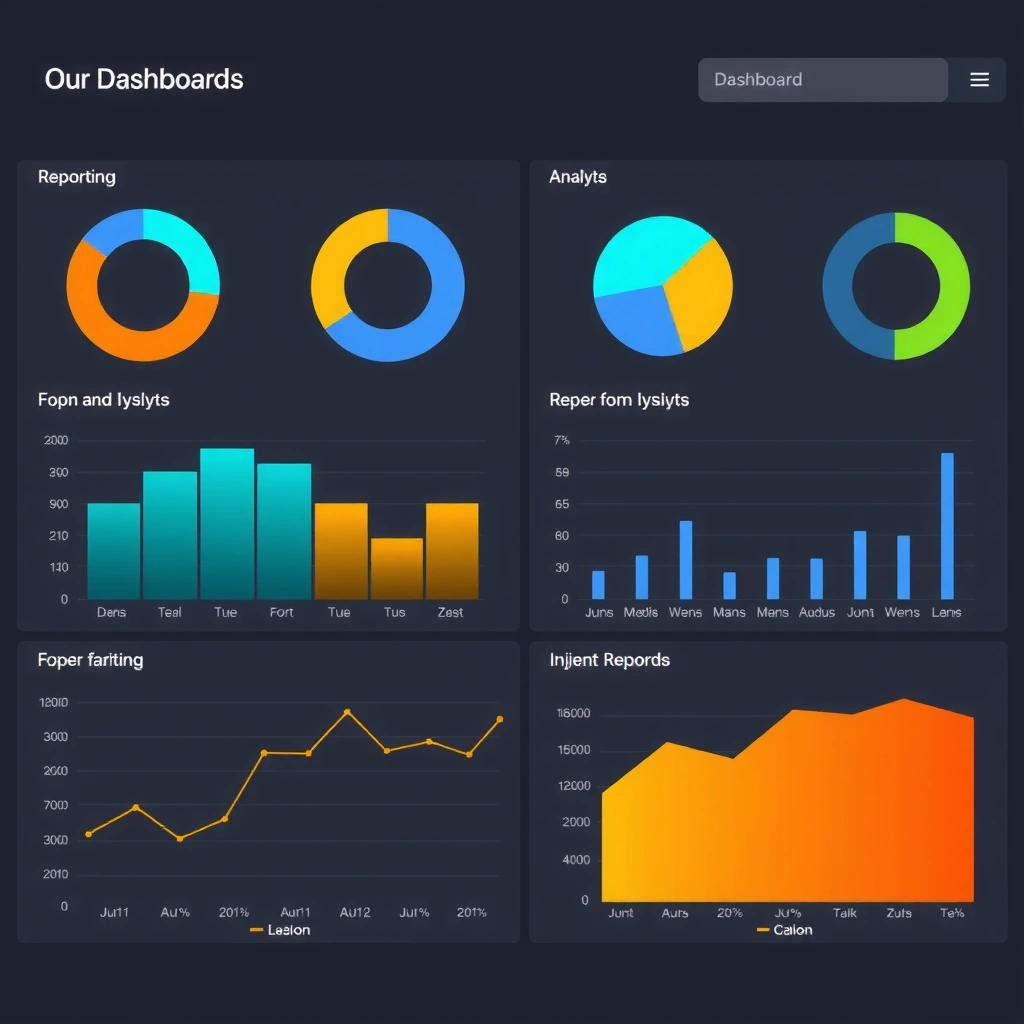 Dashboard interface design