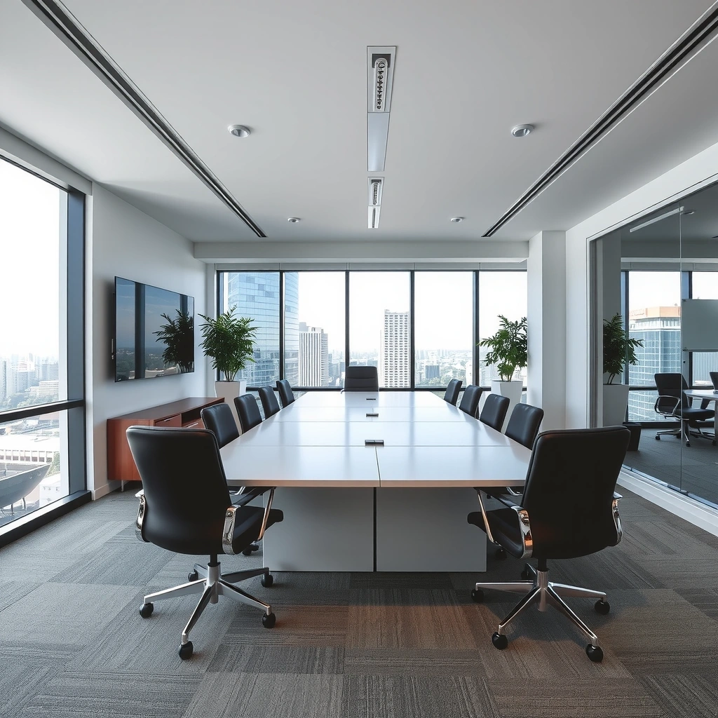 Modern office space in Bonifacio Global City