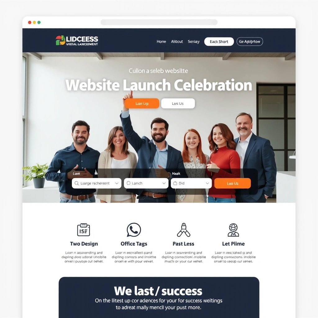 Website launch and deployment process